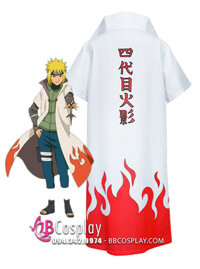 Áo Khoác Minato - Áo Choàng Cosplay Minato - Hokage Đệ Tứ