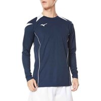 Áo Khoác Mizuno Chính Hãng - Game shirt - Màu Xanh | JapanSport V2MA2121-14