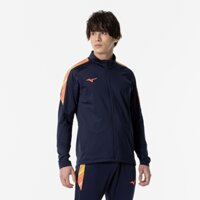 Áo Khoác Mizuno Chính Hãng - Stretch Fleece Zip Shirt - Màu Xanh navy | JapanSport P2MCA515-14