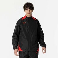 Áo Khoác Mizuno Chính Hãng - Basketball Wear- Màu Đen/Đỏ | JapanSport W2JEB501-96