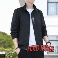 Áo khoác mới Áo khoác nam mỏng phong cách Hàn Quốc hợp thời trang cổ đứng mỏng