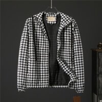 Áo khoác mới Burberry Áo khoác nam thời trang in hình hợp thời trang Áo khoác thông thường