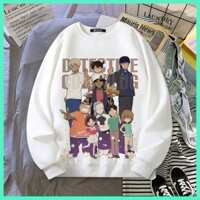 Áo khoác mới Quần áo mùa đông Quà tặng Thám tử Conan Shinichi Kudo Rời Anime Hợp thời trang Kidd Quần áo đồng thương hiệu Lớp lót lông cừu Thám tử nổi tiếng Kudo Shin Conan Áo một cổ tròn Kẻ trộm ma