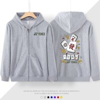 Áo khoác mới YONEX in hình vui nhộn cho bé trai và bé gái Bóng bàn và cầu lông mềm mại và thoải mái