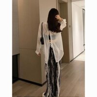 Áo khoác mỏng voan chống nắng mùa hè dành cho nữ