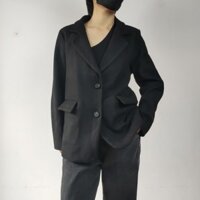 Áo khoác MT26 nam/nữ Dạ Hàn second-hand, áo mangto, Măng tô Trench coat Đồ Si Bon