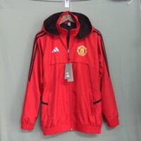 Áo Khoác MU ĐỎ SỌC ĐEN 2024 CHẤT LƯỢNG CAO