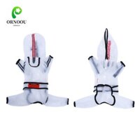 Áo khoác mưa cho chó ORNOOU, chống nước có mũ Áo mưa cho chó cưng, Quần áo bốn chân nhẹ di động Ô in hình áo mưa cho chó mùa xuân