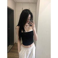 Áo khoác mùa hè sexy cho nữ, áo vest thanh lịch, không tay, ôm sát, giả hai mảnh, ren chắp vá NI2I