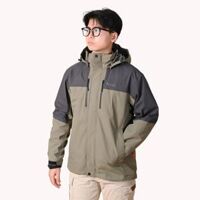 ÁO KHOÁC NAM 2IN1 KTOM – K145 – MÀU RÊU (S, REU)