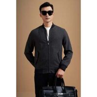 ÁO KHOÁC NAM ADAM STORE BOMBER GHI AK049G