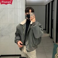 Áo khoác nam American Retro Pilot Loose Biker Áo khoác da