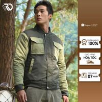 Áo khoác nam, áo Boomber Jacket Pilot , chần bông , Form Harf Regular , Ryder Boomber