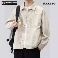 Áo khoác nam  - áo khoác kaki BO đủ 4 túi tiện lợi form rộng mẫu mới Chiwawa shop 143