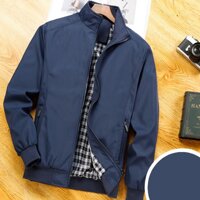 Áo Khoác Nam Big Size Áo Khoác Dù Dày Nam Trơn Hai Lớp Chống Lạnh Chống Nắng Chống Gió Cao Cấp QD34 - ShopN6 Nhiều Màu - Xanh Đen - XL