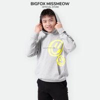 Áo khoác nam BIGFOX thu đông, áo hoodie nam tuổi teen dài tay hình mặt cười 45 - 65kg - 165cm,55 - 60kg 14 - ÁO MŨ MẶT CƯỜI