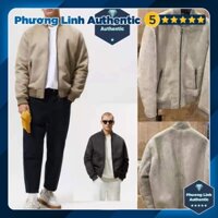 Áo Khoác Nam Bomber Da lộn lót lông Zara Auth New Tag có sẵn 6318/325 6318325