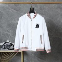 Áo khoác nam Burberry2560 Áo khoác đồng phục bóng chày mỏng có mũ trùm đầu hợp thời trang Áo khoác cao cấp