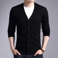 ÁO KHOÁC NAM CARDIGAN PHỐI NÚT