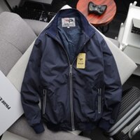 Áo khoác nam chất dù 2 lớp có viền phản quang, chống thấm nước, chống gió, thoáng mát  Pigo Fashion AKD37 (4 màu)