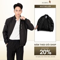 Áo Khoác Nam Cổ Cao Bomber gió 2 lớp, Khoác cao cổ gió 2 lớp Siêu cản gió, cản bụi GRSIMPLE