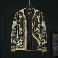 Áo khoác nam cổ cao chống lạnh thời trang Versace2560