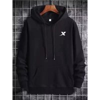 Áo khoác nam có mũ Xtep, mùa xuân thu mới, cotton nguyên chất, đa năng, thoải mái, ấm áp, áo khoác thể thao rộng rãi, áo dài tay