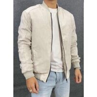 Áo Khoác Nam Da Lộn Bomber Tay Chun Cao Cấp 4 Màu Giữ Nhiệt Tốt Phong Cách Thời Trang Tx03 – Chốt Đi Store