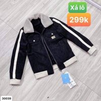 Áo Khoác Nam Da Lộn- Lót Lông