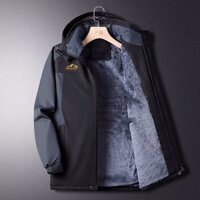 Áo Khoác Nam Đẹp [3 lớp lót lông, chống nước], Áo Khoác Mùa Đông Siêu Ấm, Dày Dặn Trên 1kg (A001C)