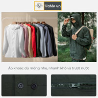 Áo Khoác Nam Dù Nhanh Khô Trơn Thời Trang Thương Hiệu Y2010 Non Branded 04 Vol 24 24033 |YaMe|