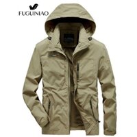 Áo khoác nam Fuguiniao Áo khoác thể thao chống nước leo núi cắm trại leo núi Áo gió leo núi