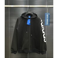 Áo Khoác Nam Hoodie Zip Adidas, 2 màu Xanh nvay, Đen Hàng Chất Lượng