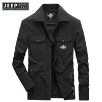 Áo khoác nam JEEP SPIRIT 1941 ESTD tay dài thời trang xuân thu 2023 cao cấp