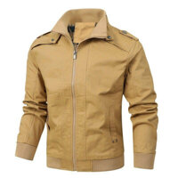 ÁO KHOÁC NAM KAKI 2 LỚP CÓ TÚI TRONG