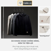Áo Khoác Nam Kaki Chống Nắng Thời Trang Thương Hiệu Y2010 Seventy Seven 07 23201 |YaMe|