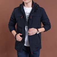 Áo khoác nam Nian Jeep - Xanh hải quân XL