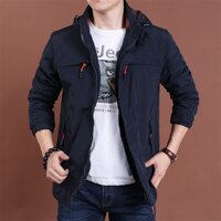 Áo khoác nam Nian Jeep - Xanh hải quân L