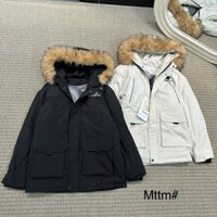 Áo khoác nam nữ NewBalance lót lông túi hộp mũ lông giữ ấm vượt trội tránh rét đại hàn phong cách hàn quốc AP13