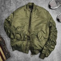 Áo khoác nam nữ Pilot khóa đồng dáng Bomber trần bông cực ấm cho mùa đông lạnh giá