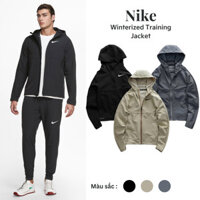 Áo khoác nam nữ_Nike Winterized Training Jacket - vải dù Poly nhẹ và thoáng mát, chống nắng, phong cách thể thao