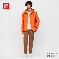 Áo khoác nam parka kaki Uniqlo Cam cao cấp