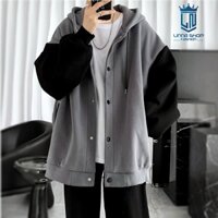 Áo khoác nam phối tay LINNA FASHION áo khoác nỉ loại 1 cao cấp vải dày đẹp do xưởng sản xuất nên các bạn yên tâm về giá