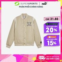 Áo Khoác Nam Puma Puma X One Piece Varsity Woven Putty - Be  - 62467590