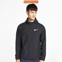 Áo Khoác Nam Thể Thao Chạy Bộ NinekeOnstock, Áo Khoác Nike Essential Running Jacket - Đen