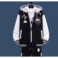 ÁO KHOÁC NAM TÚI HỘP PHỐI MÀU TINH TẾ THỜI TRANG CỰC ĐẸP CỰC CHẤT Menswear Jacket Đen