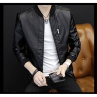 Áo khoác nam VP CLOTHING chất da PU nhập khẩu cao cấp dáng ôm body cực chất cool ngầu