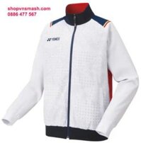 Áo khoác nam yonex 608 trắng đen