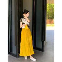 Áo khoác ngắn tay sọc thời trang mùa hè mới, sống động và vui tươi, phải có QO8P JQLI