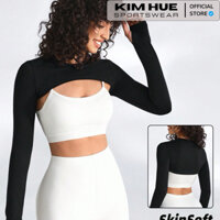 Áo khoác ngoài thun lạnh ( không kèm áo bên trong ) tập pickleball/gyms/tennis/yoga( Hàng Auth)1màu